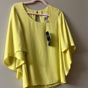 Joseph Ribkoff Greenish Yellow  Blouse